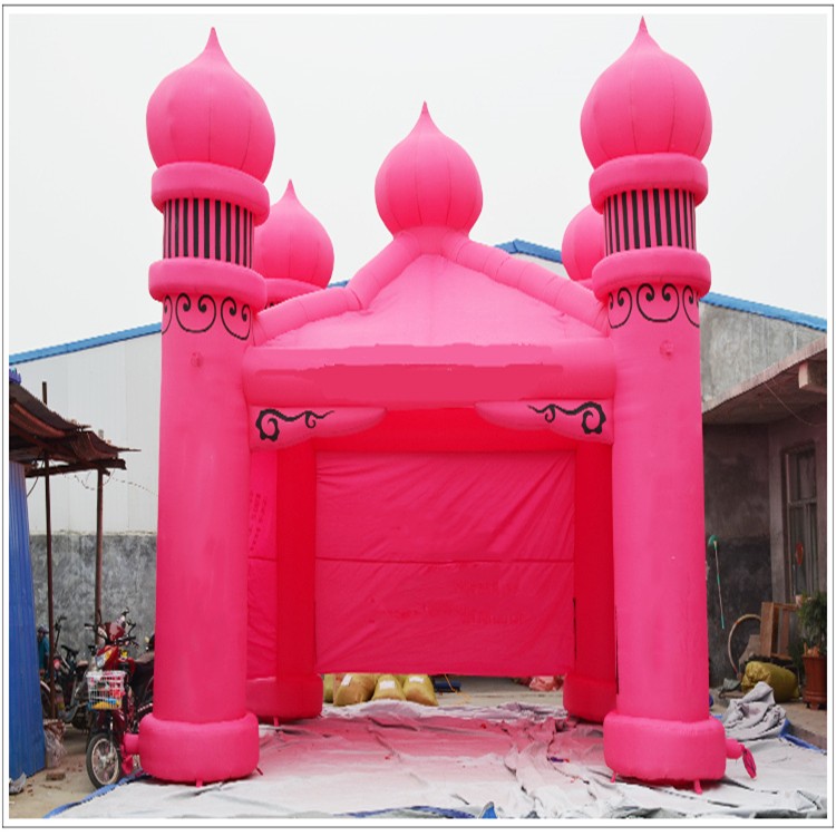 鹤山粉色帐篷